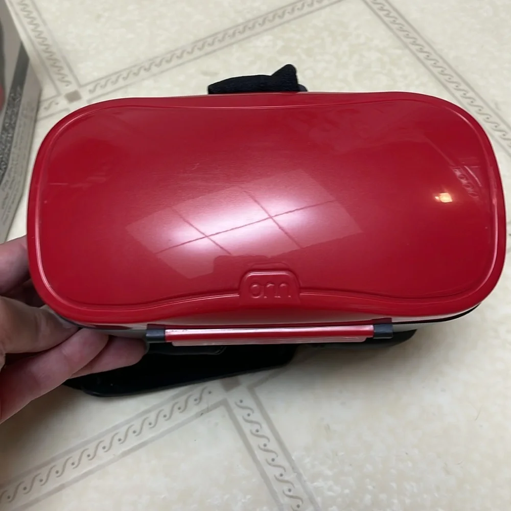 Onn Red Virtual Reality Smartphone Headset